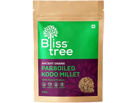 Bliss Tree Parboiled Kodo Millet/Varagu, 500 g