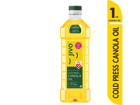 Jivo  Canola Oil - Cold Pressed, 1 L