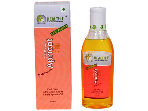 Health 1st Apricot Oil - Cold Pressed, 100 ml