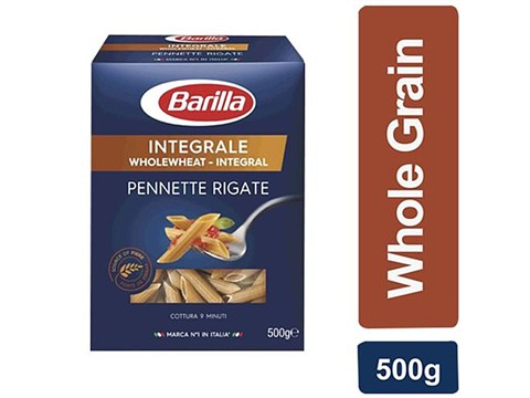 Barilla Integrale Whole Wheat Pasta - Pennette Rigate, 500 g