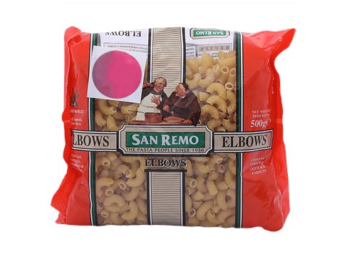 San Remo Durum Wheat Pasta - Elbow Macaroni, 500 g