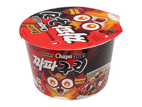 NONGSHIM Big Bowl Noodle Soup Chapaguri - Angry, Spicy & Sweet Flavour, 114 g