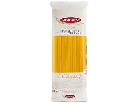 Granoro Durum Wheat Pasta - Spaghetti Vermicilloni, 500 g