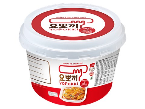 Yopokki Sweet & Spicy Topokki Rice Cake, 210 g