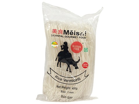 Meishi Gluten Free Rice Vermicelli, 400 g
