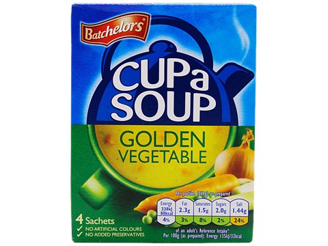 Batchelors Cup A Soup - Golden Vegetable, Imported, 82 g