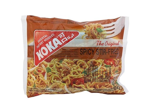 Koka Oriental Instant Noodles - The Original Spicy Stir-Fried Flavour, 85 g