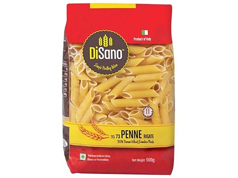 Disano Durum Wheat Pasta - Penne Rigate, 500 g
