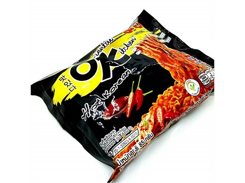 MAMA Oriental Kitchen Hot Korean Flavour Instant Noodles - Spicy, 85 g