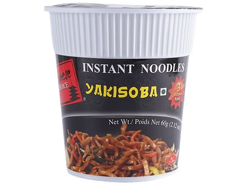 Japanese Choice Instant Noodles - Yakisoba, Ready In 3 Minutes, 60 g
