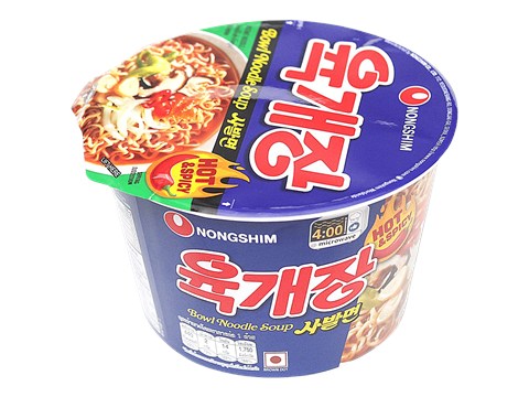 NONGSHIM Bowl Noodle Soup - Hot & Spicy, 100 g