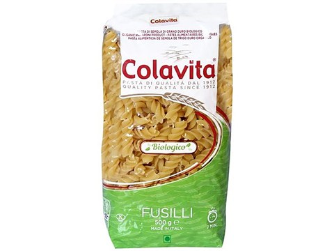 Colavita Biologico Durum Wheat Pasta - Fusilli, 500 g
