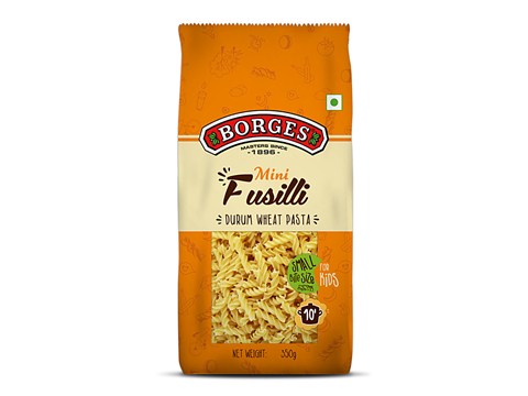 Borges Durum Wheat Pasta - Mini Fusilli, 350 g