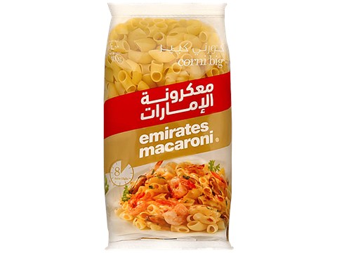 Emirates Macaroni Corni Big Pasta, 400 g