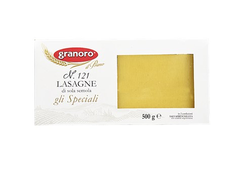 Granoro Durum Wheat Pasta - N. 121 Lasagne, 500 g