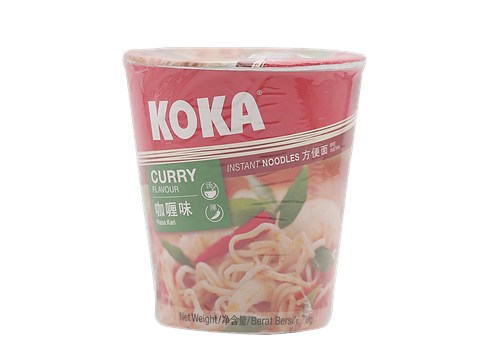 Koka Instant Noodles - Curry Flavour, 70 g