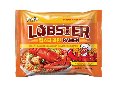 Paldo Lobster Ramen Korean Noodles, 120 g