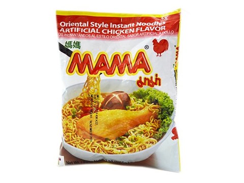 MAMA Oriental Style Instant Noodles - Artificial Chicken Flavor, 55 g