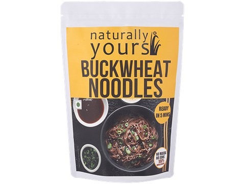 Naturally Yours Buckwheat Noodles - No Maida, No Junk, Super Healthy, With High Nutritional Values, 180 g