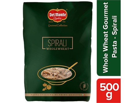Del Monte Whole Wheat Pasta - Spirali, 500 g