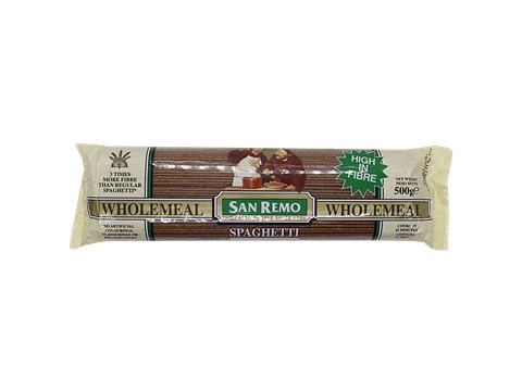 San Remo Whole Meal Spaghetti, 500 g