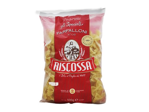 Riscossa Farfalloni Pasta, 500 g