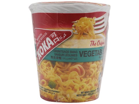Koka The Original Vegetable Flavour Oriental Instant Noodles, 70 g