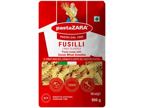 Pastazara Authentic Italian Pasta - Fusilli, 500 g