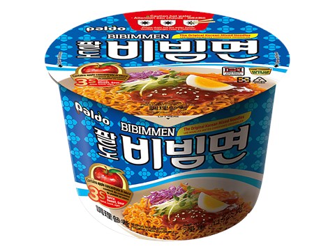 Paldo Bibimmen Korean Cup Noodles - Spicy, Sweet & Sour, 115 g