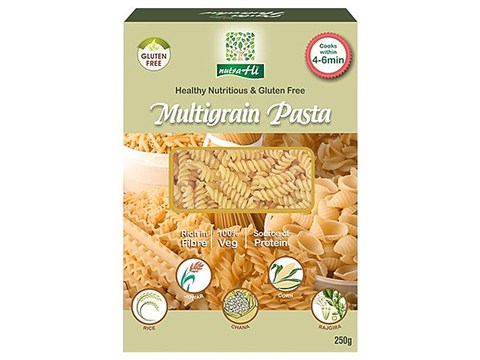 NutraHi Multigrain Pasta - Fusilli, 250 g