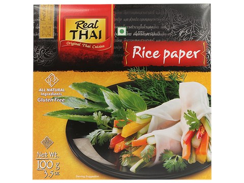 REAL THAI Rice Paper Round - 22 cm, 100 g