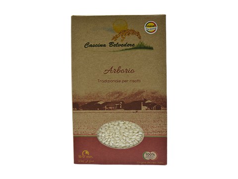 Cascina Belvedere Arborio Italian Rice, 1 kg