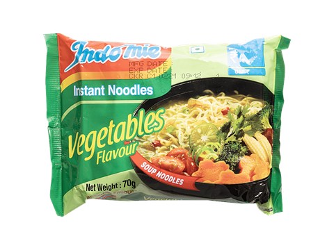 Indomie Instant Soup Noodles - Vegetable Flavour, 70 g