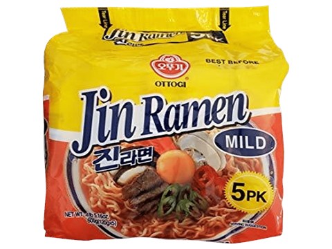 Ottogi Jin Ramen Noodle - Mild, 600 g