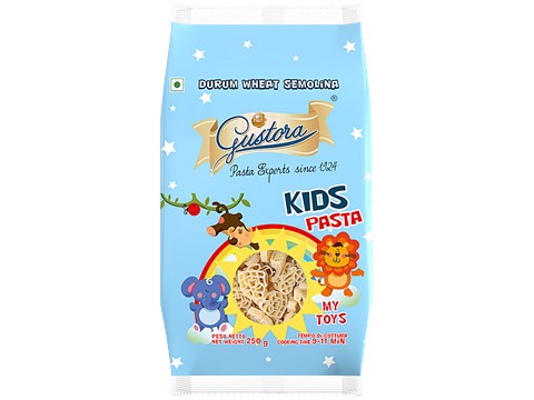 Gustora My Toys Kids Pasta, 250 g