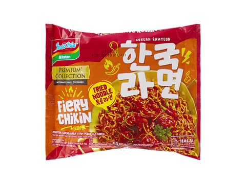 Indomie Fiery Chickin Flavoured Fried Noodle, 94 g