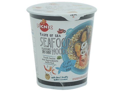 Picnic Instant Thai Noodles - Seafood Flavoured, 60 g