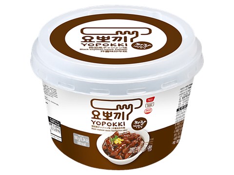 Yopokki Jjajang Topokki Rice Cake, 180 g