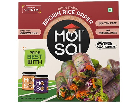 Moi Soi Brown Rice Paper, 100 g