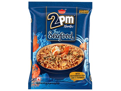 2PM Noodles Thai Seafood - With Dehydrated Fish Cake & Seaweed, 100 g