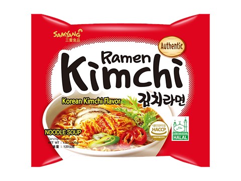 Samyang Ramen Noodle Soup - Kimchi, 120 g