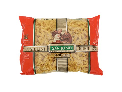 San Remo Durum Wheat Pasta - Fusillini, 500 g