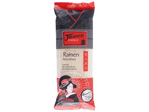Japanese Choice Ramen Noodles - Low Fat, No Cholesterol & Preservative Free, 250 g