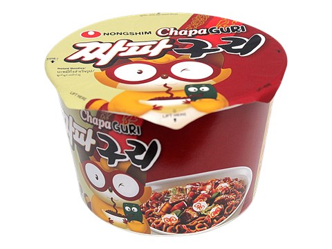 NONGSHIM Big Bowl Noodle Soup Chapaguri - Spicy & Sweet Flavour, 114 g
