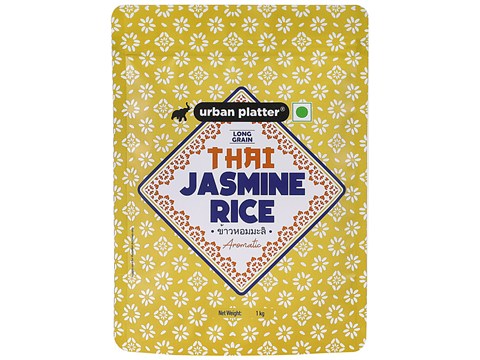 Urban Platter Long Grain Thai Jasmine Rice - Aromatic, 1 kg