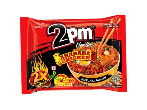 2PM Noodles Akabare Chicken 2x Spicy, 100 g