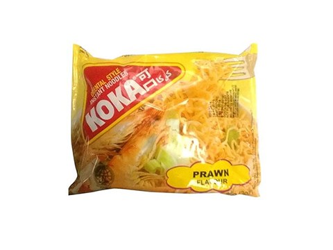 Koka Oriental Style Instant Noodles - Prawn Flavour, 85 g