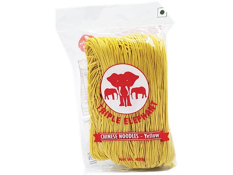 Triple Elephant Chinese Noodles - Yellow, 400 g