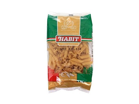 Habit Durum Wheat Pasta - Penne Rigate, 500 g