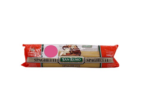 San Remo Durum Wheat Pasta - Spaghetti, 500 g